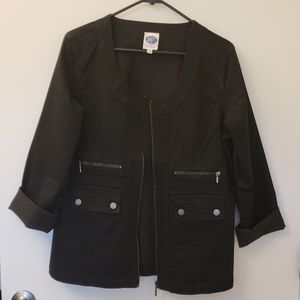 Diane Gilman black jacket/blazer. DG2